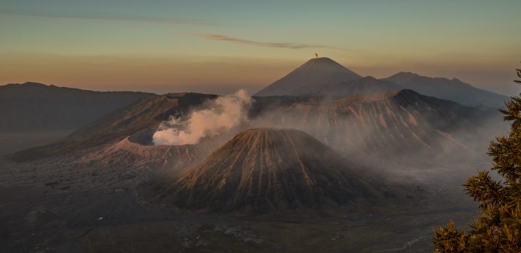 The Sunrise View of Mount Bromo