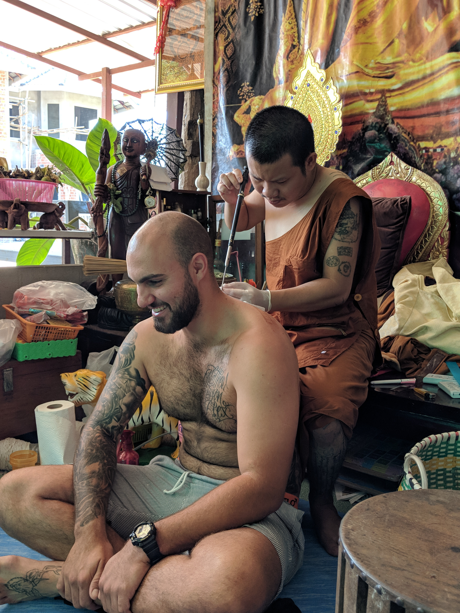 Getting Sak Yant Tattoos with WSE Travels